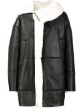 oversized patchwork style coat