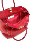 'Rockstud Rolling'梯形手提包