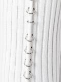 piercing detail knit top