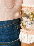 embellished sleeve jacket