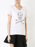 skull print T-shirt