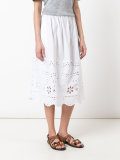 broderie anglaise skirt