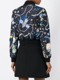 jewel print bomber jacket