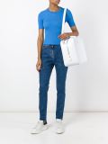 two way zip shoulder bag
