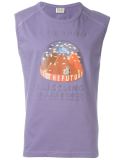 puzzling occurence sleeveless top