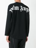 logo print sweatshirt