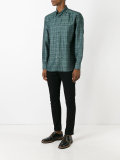 checked shirt