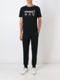 'sleepy'印花T恤