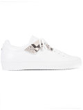 snakeskin print sneakers