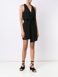 v-neck dress