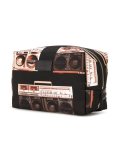 'Boom Box'印花漱洗包