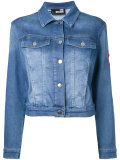 cropped denim jacket