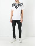 snake print T-shirt
