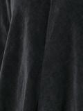 draped midi dress