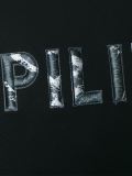 'Pilier'标志刺绣毛衣