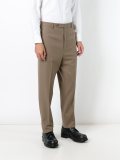 straight fit trousers