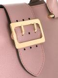 buckled strap tote
