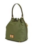 logo plaque bucket tote