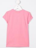 exploding logo print T-shirt