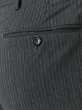 pinstriped suit  