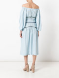 off-shoulder dress