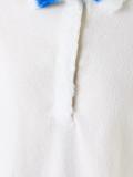 ribbed shortsleeved knit T-shirt