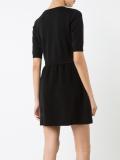 bow tie mini dress