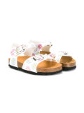 floral print sandals 