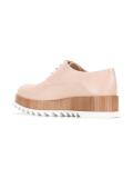 platform lace-up shoes