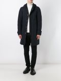 hooded padded coat 
