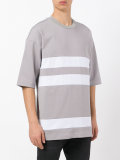 oversized striped T-shirt