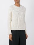 cable knit sweater