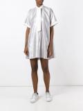 metallic effect dress