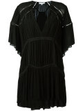 v-neck batwing dress