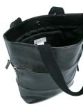 zip detail tote bag