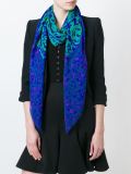 abstract print scarf