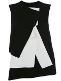 contrast folds top 
