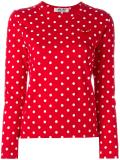 polka dot longsleeved T-shirt 