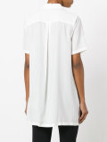 elongated shortsleeved shirt