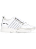 metallic stripe sneakers 