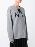 logo print sweatshirt