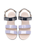 bi-colour sandals