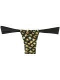 printed bikini bottom