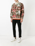floral print sweatshirt