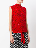 heart print top