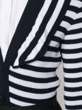 striped cardigan