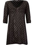 sheer lace beach dress