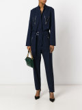 zipped pocket jumpsuit 
