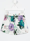 floral print shorts