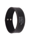 slogan cuff bracelet